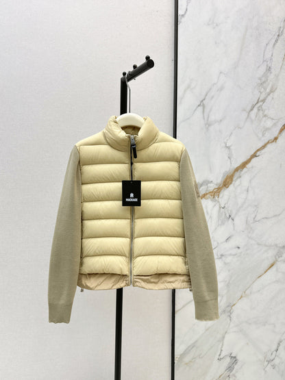 Monc NEW Knitted down jacket
