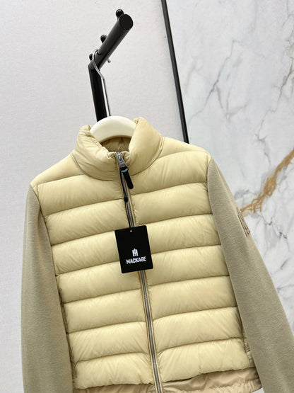 Monc NEW Knitted down jacket