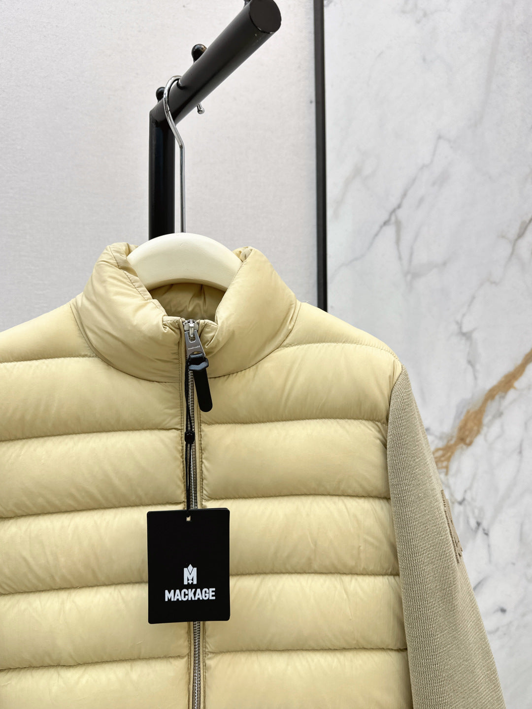 Monc NEW Knitted down jacket