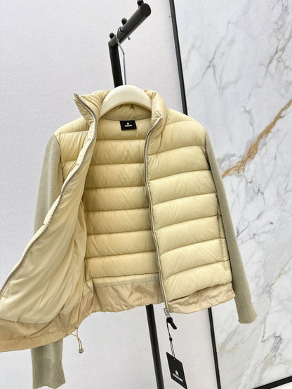 Monc NEW Knitted down jacket