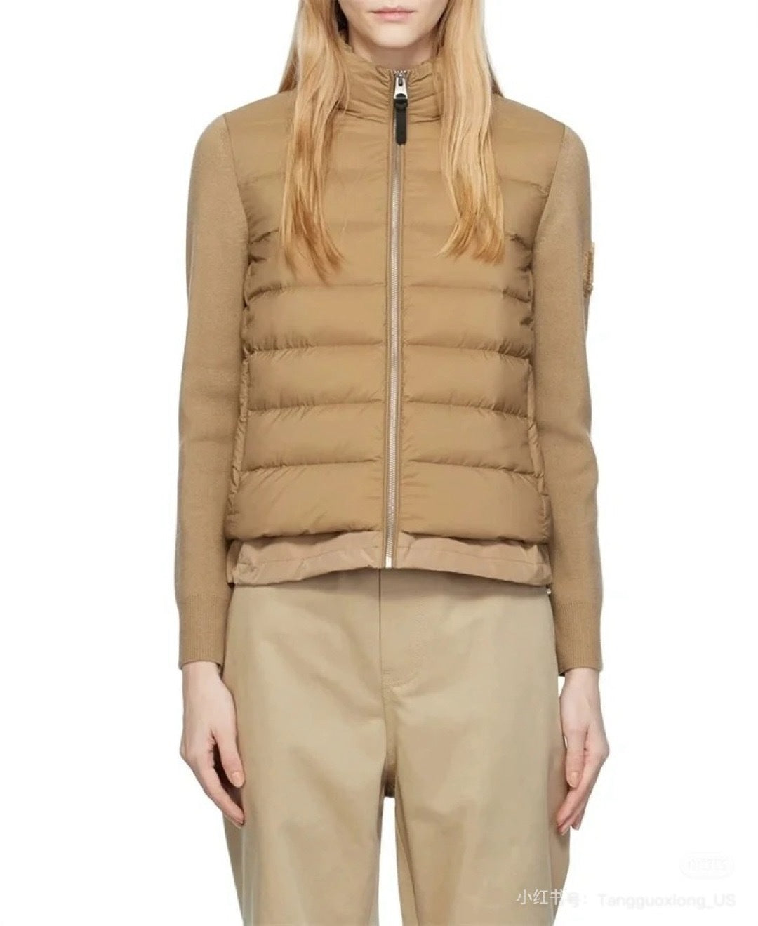 Monc NEW Knitted down jacket