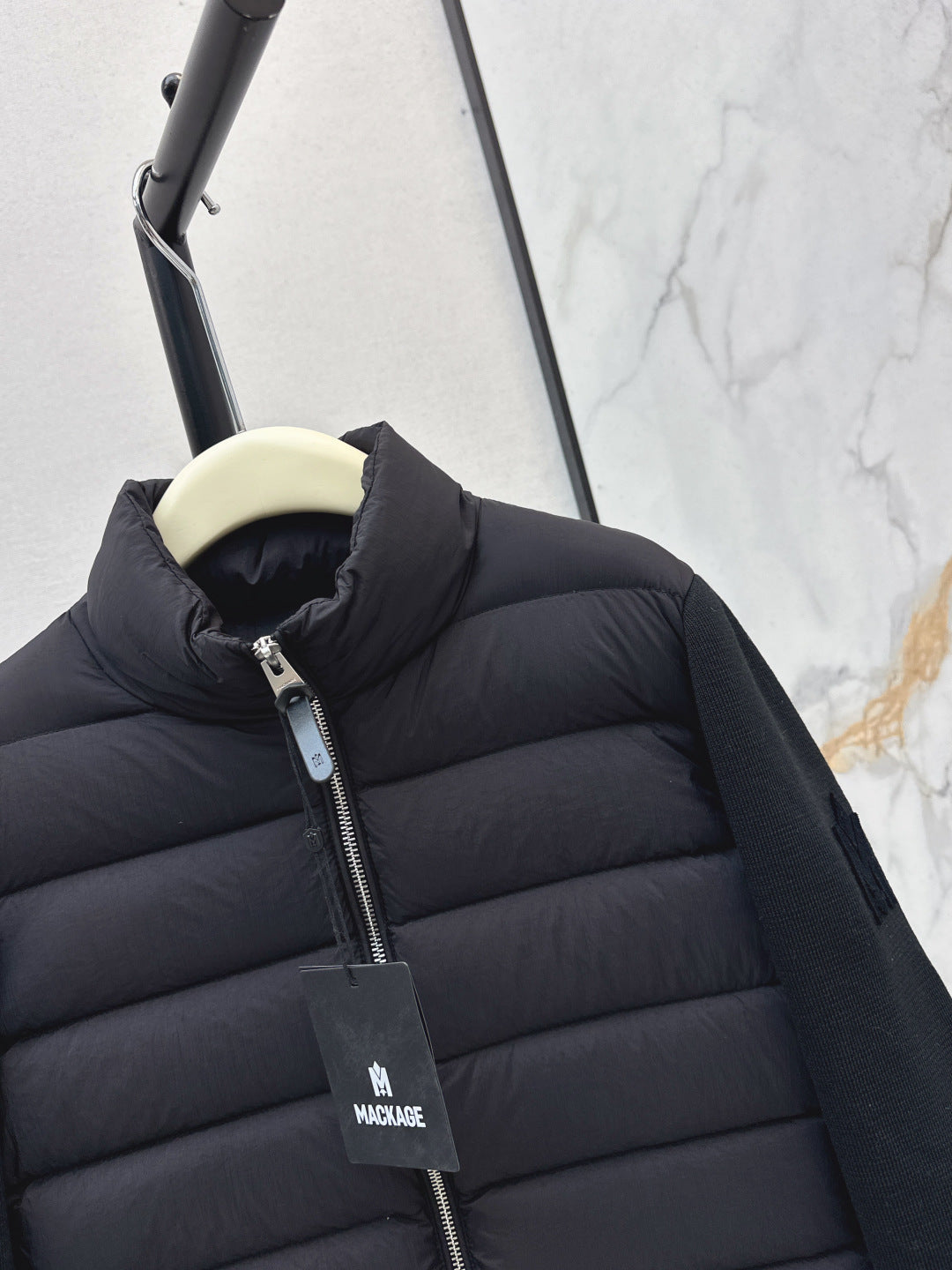 Monc NEW Knitted down jacket