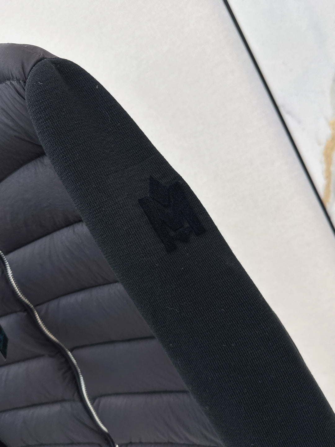 Monc NEW Knitted down jacket