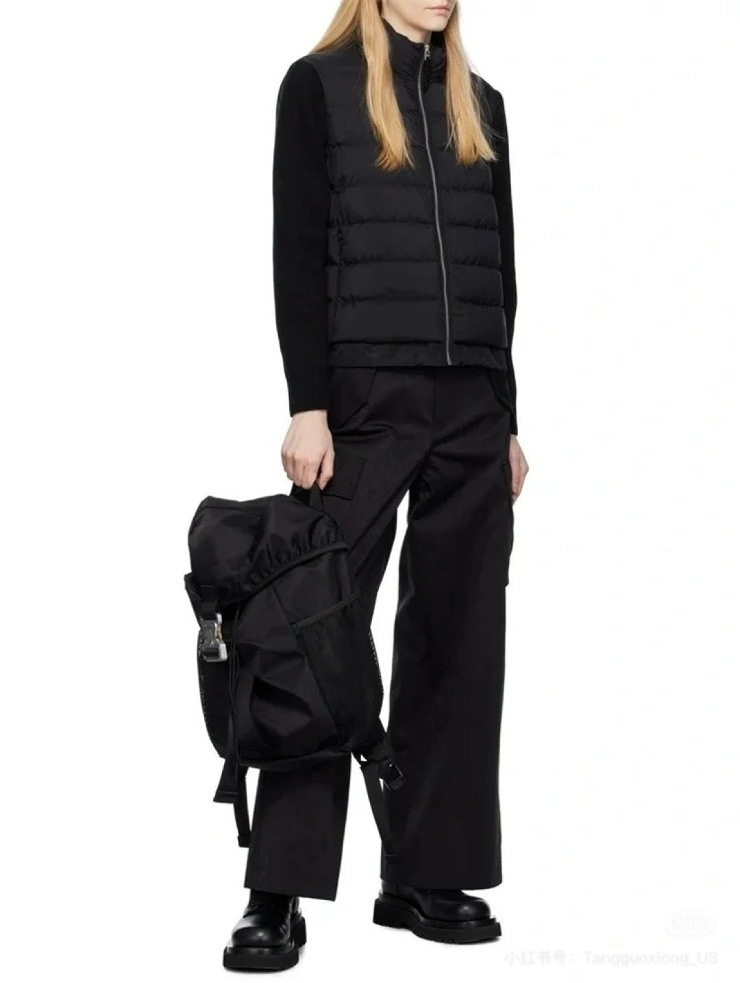 Monc NEW Knitted down jacket