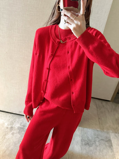 Loro NEW Knitted three-piece set