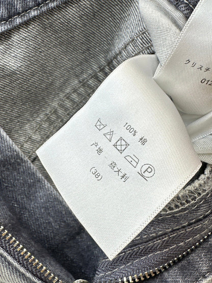 CD NEW Distressed and faded denim jeans