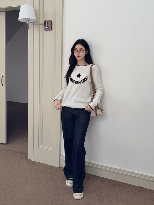 CD NEW Embroidered sweater