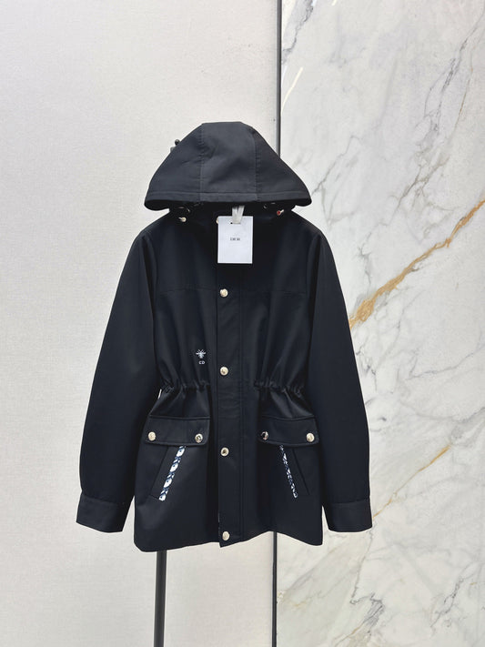 CD NEW Hooded trench coat