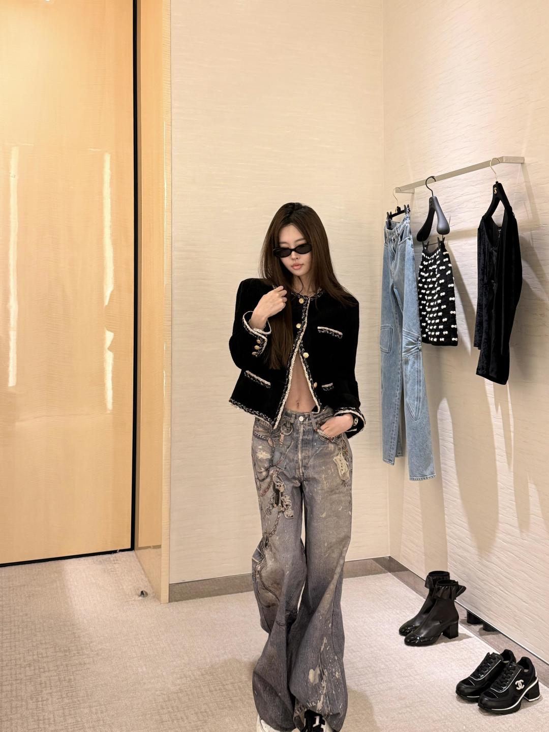 Chan NEW velvet jacket