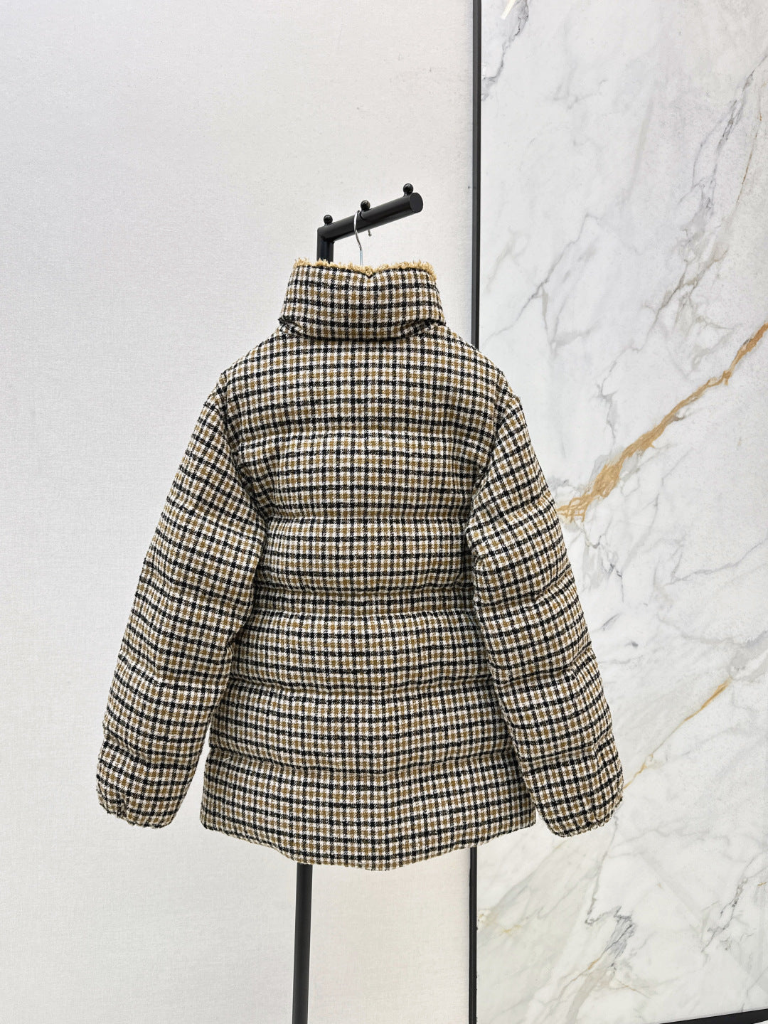 Monc NEW houndstooth down jacket