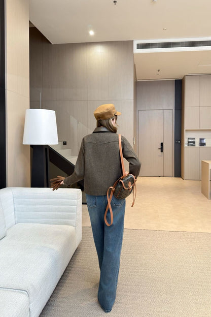 Ce1i NEW lapel jacket