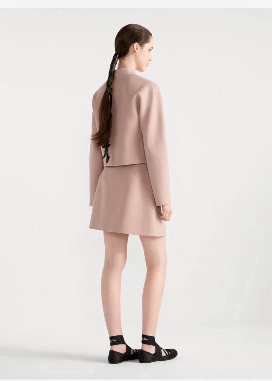 CD NEW Pearl button coat and skirt set