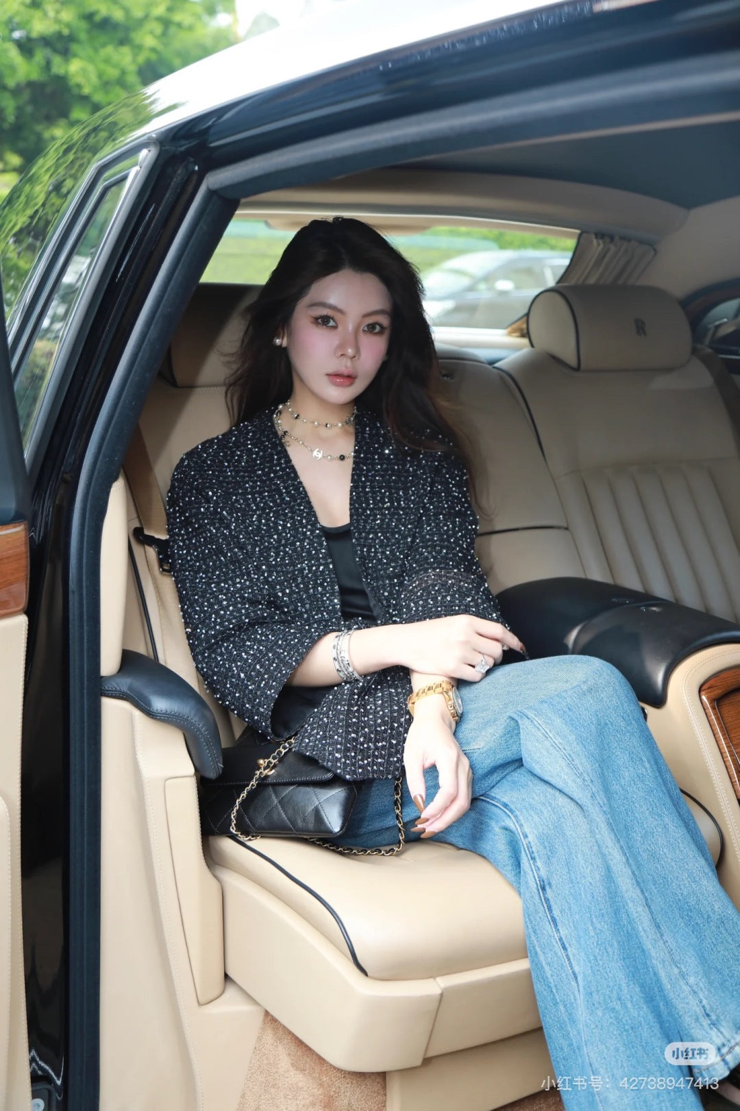 Chan NEW woven jacket