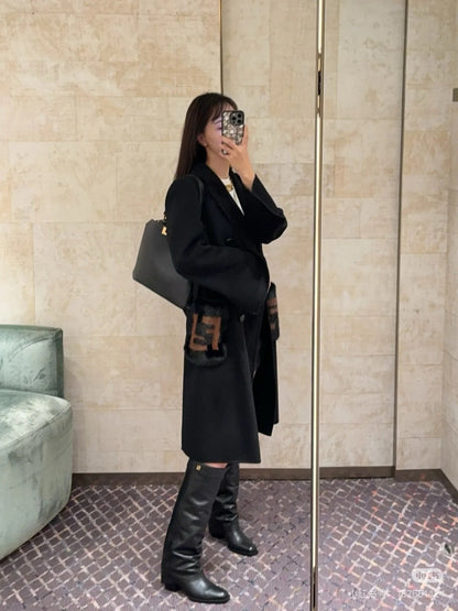 Fend NEW cashmere overcoats