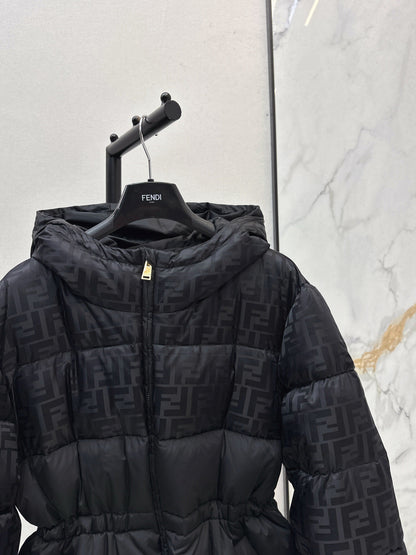 Fend NEW Hooded down jacket