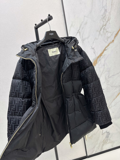 Fend NEW Hooded down jacket