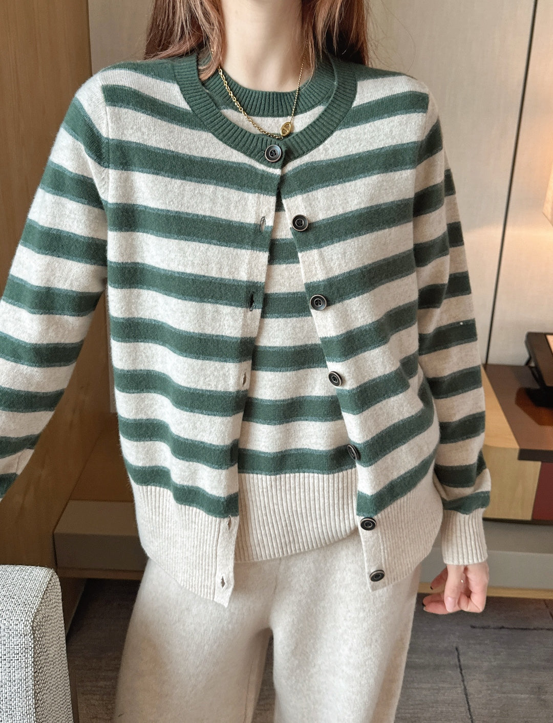 Loro NEW Knitted three-piece set