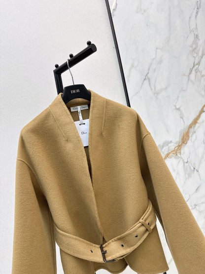 CD NEW Double-faced wool coat