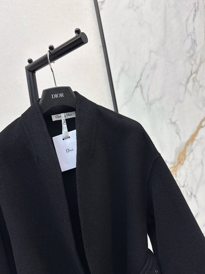 CD NEW Double-faced wool coat