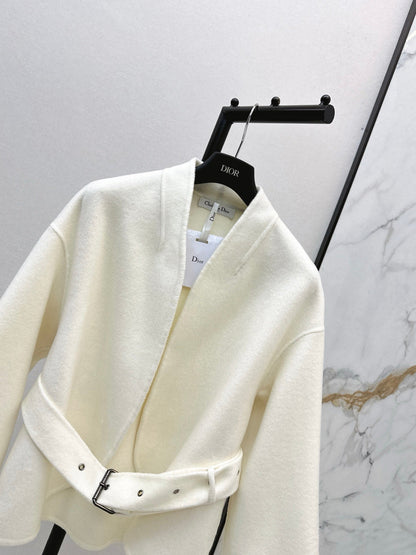 CD NEW Double-faced wool coat