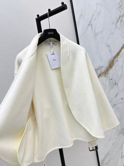 CD NEW Double-faced wool coat