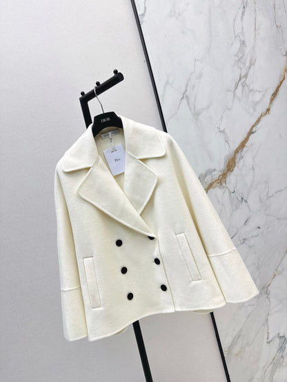 CD NEW Double-faced wool coat