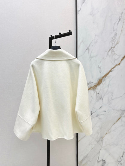 CD NEW Double-faced wool coat