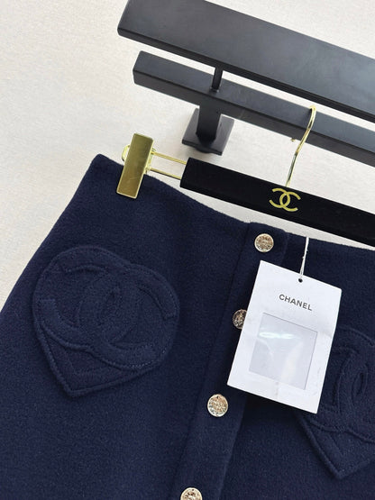 Chan NEW wool skirt