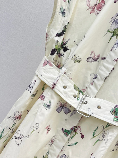 CD NEW printed dress