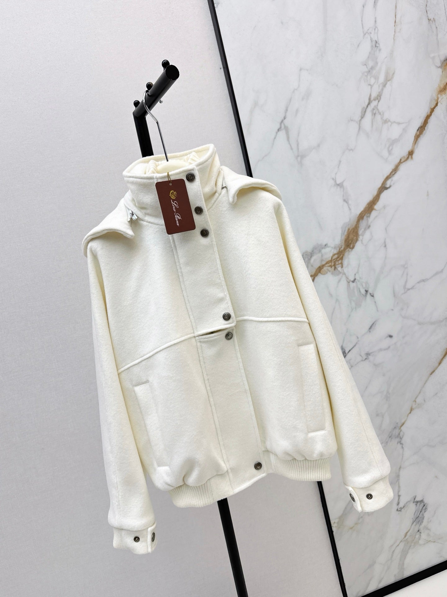 Loro NEW Hooded  woolen coat