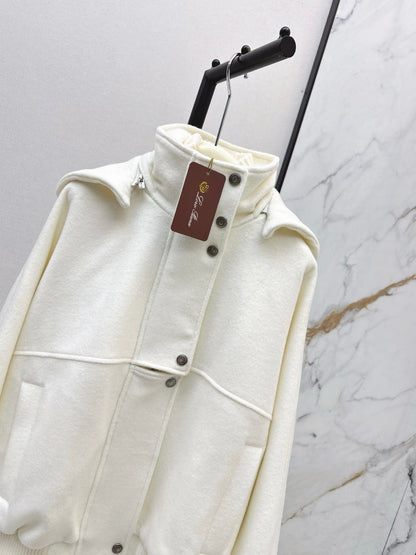 Loro NEW Hooded  woolen coat