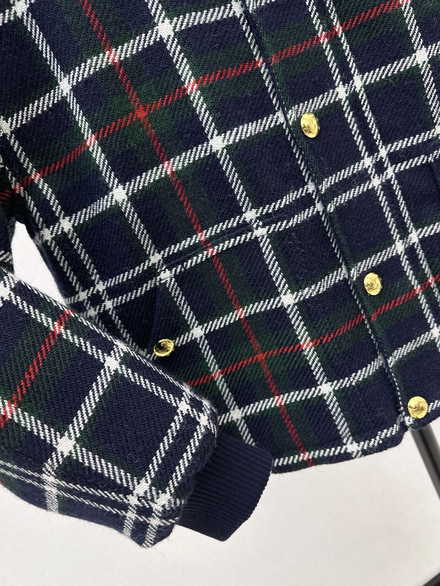 Ce1i NEW plaid cotton coat