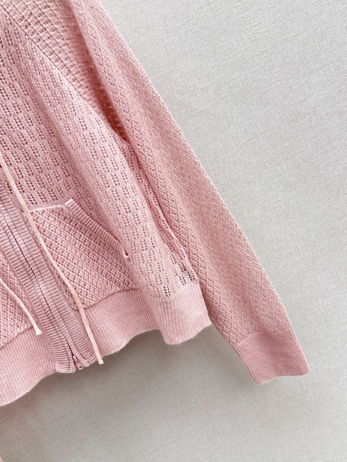 CD NEW Hooded Knit Cardigan