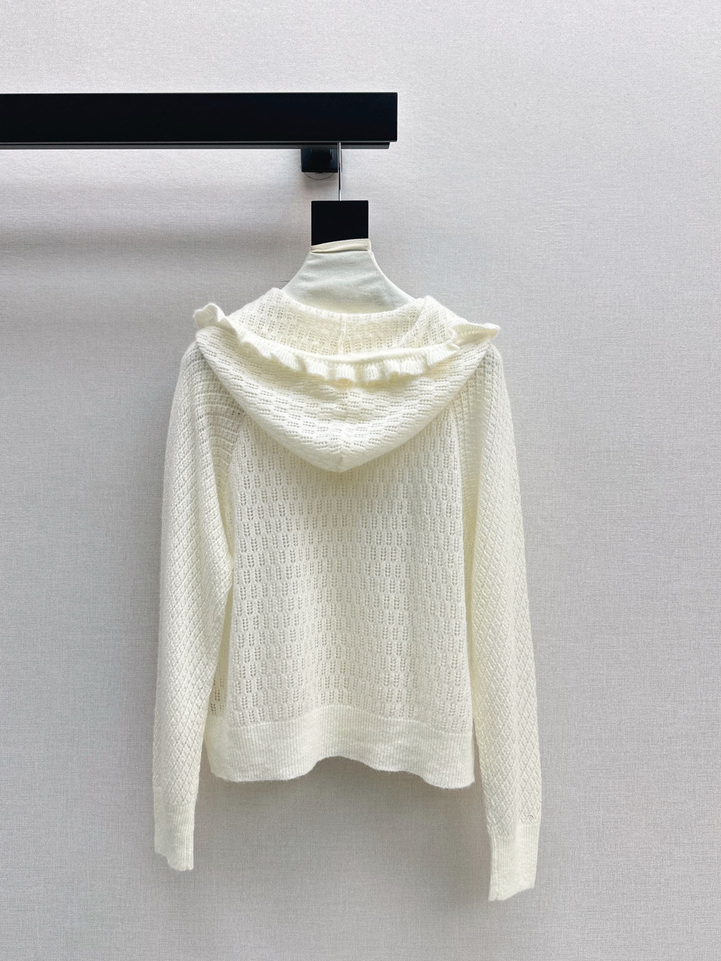 CD NEW Hooded Knit Cardigan