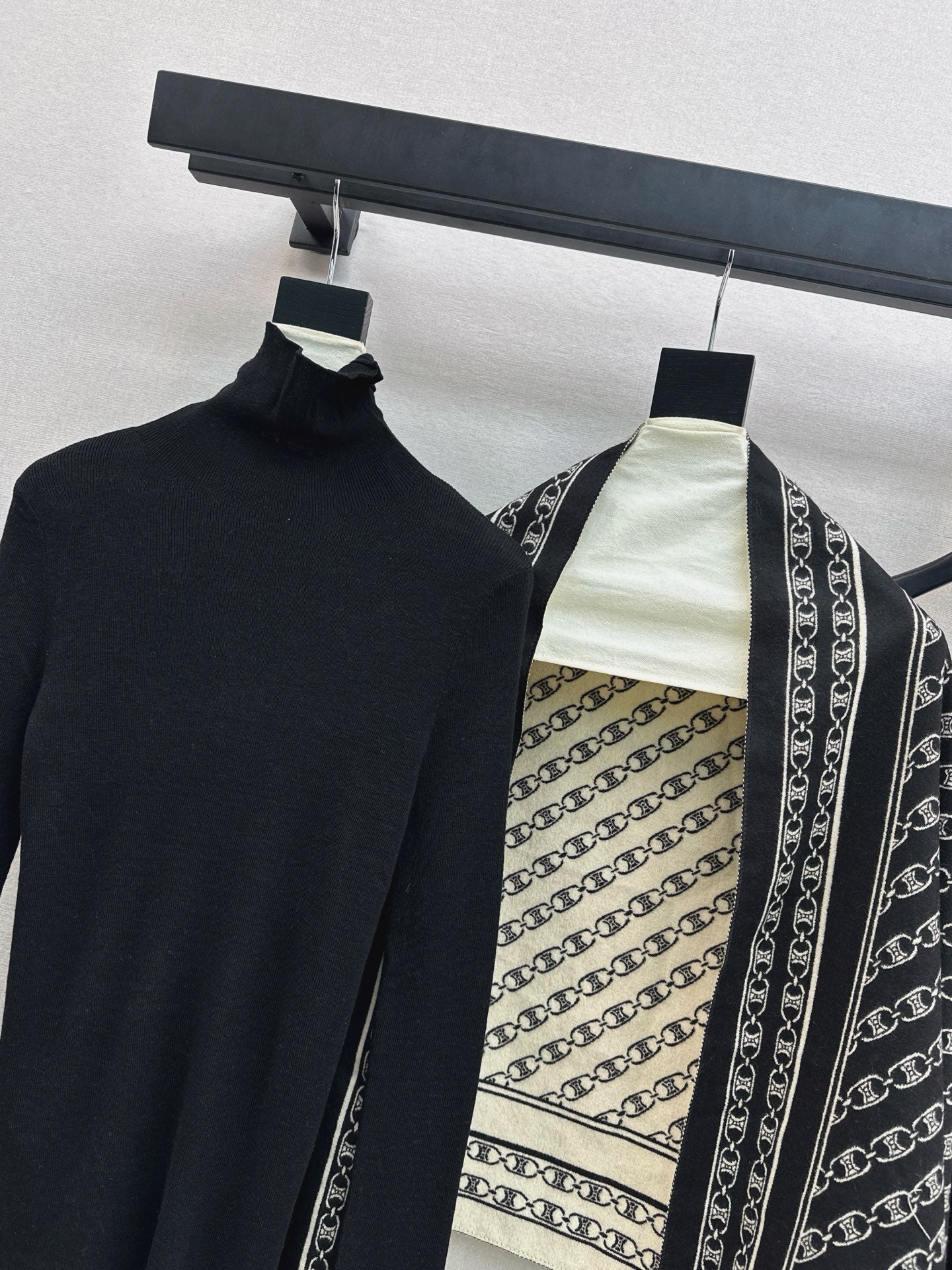 Ce1i NEW Knitted three-piece set