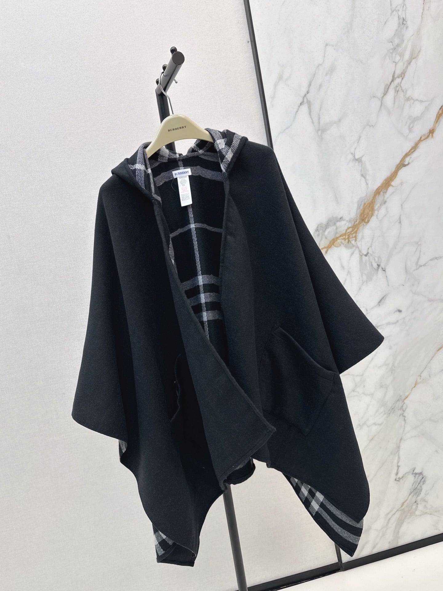 Bur NEW wool shawl cape