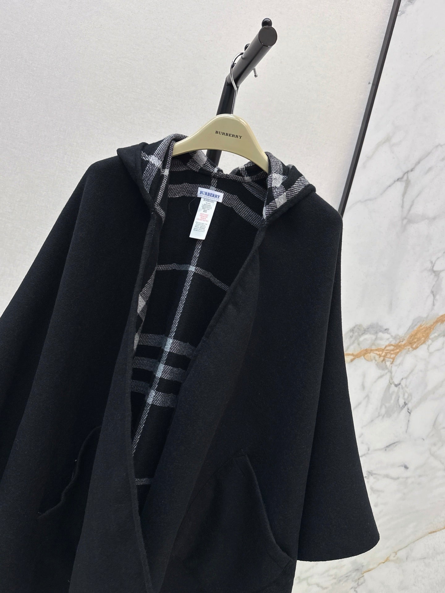 Bur NEW wool shawl cape