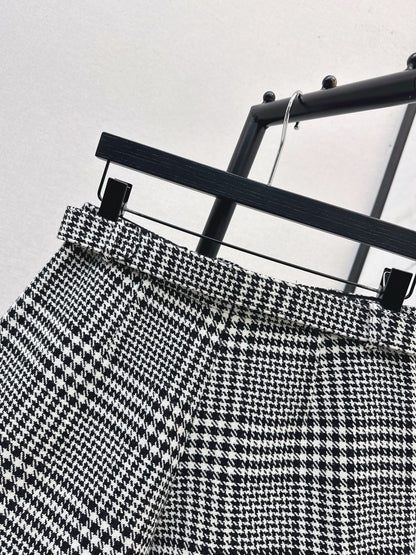 Sp NEW houndstooth culottes