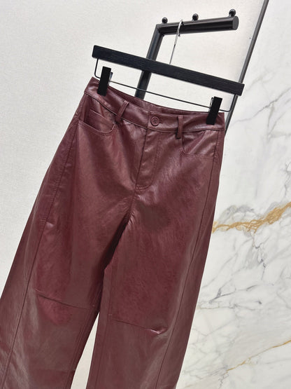 Row NEW leather pants