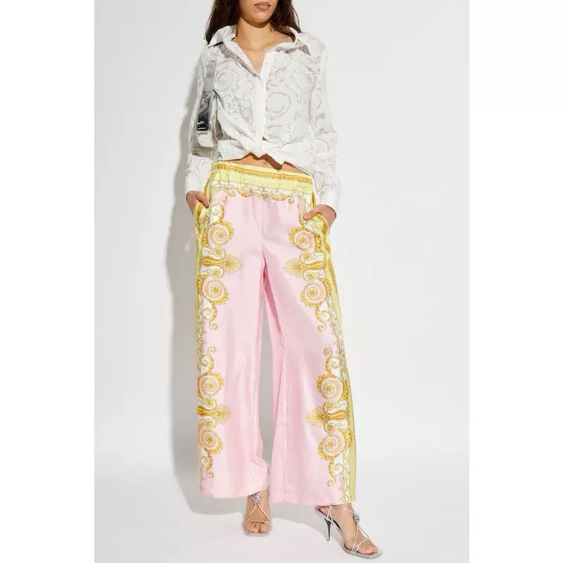 Vers NEW Printed silk pants