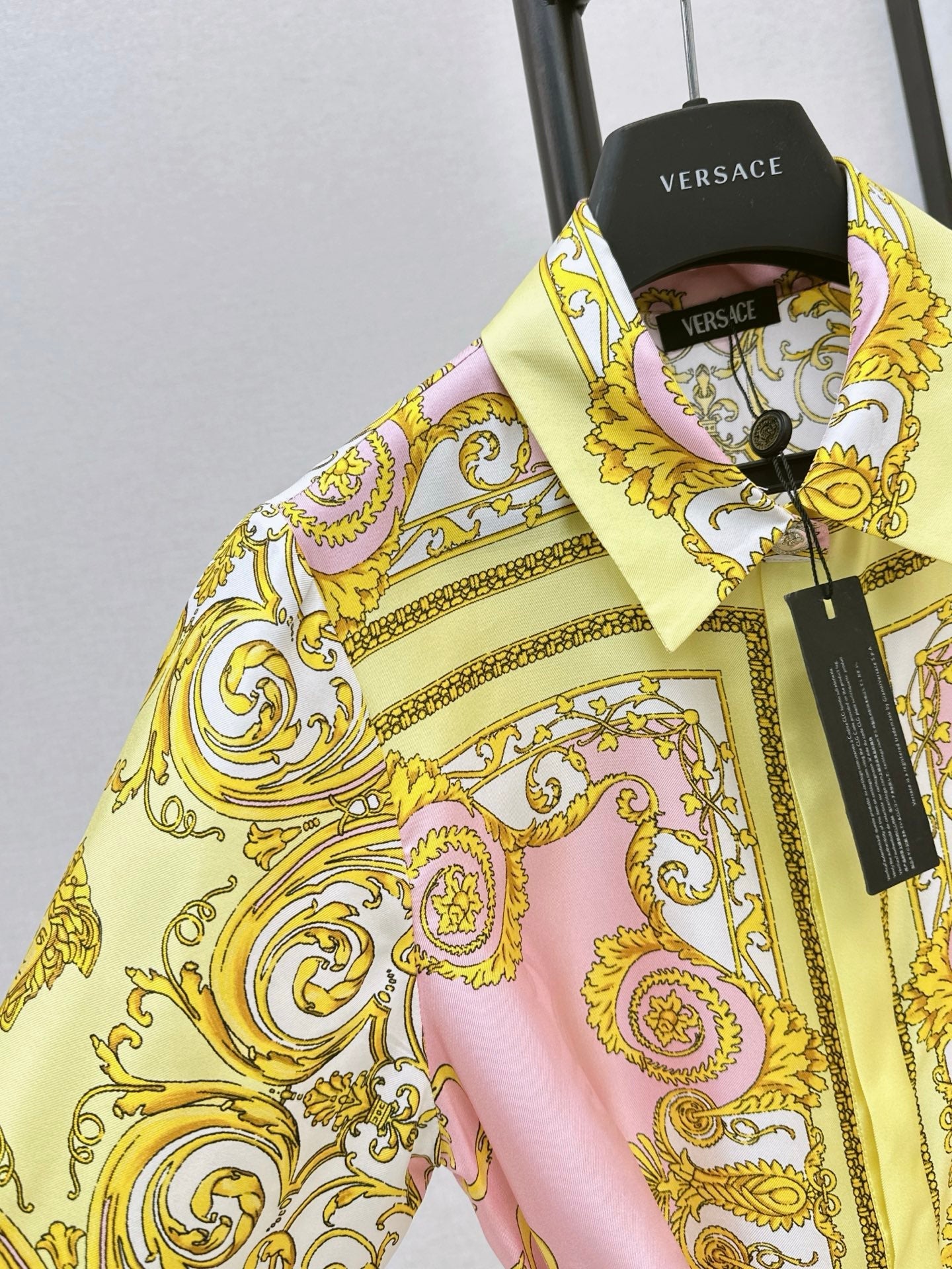 Vers NEW Printed silk dress