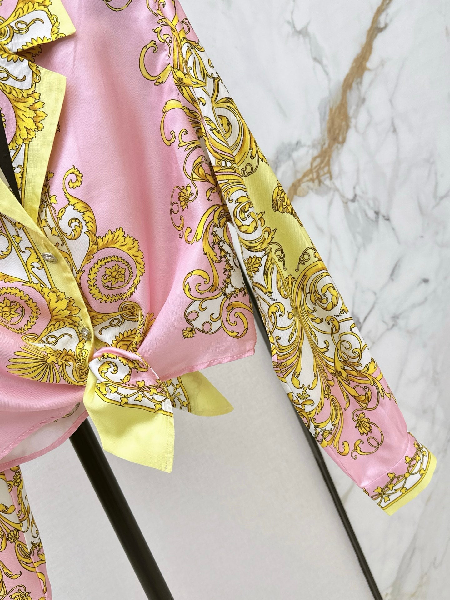 Vers NEW Printed silk shirt