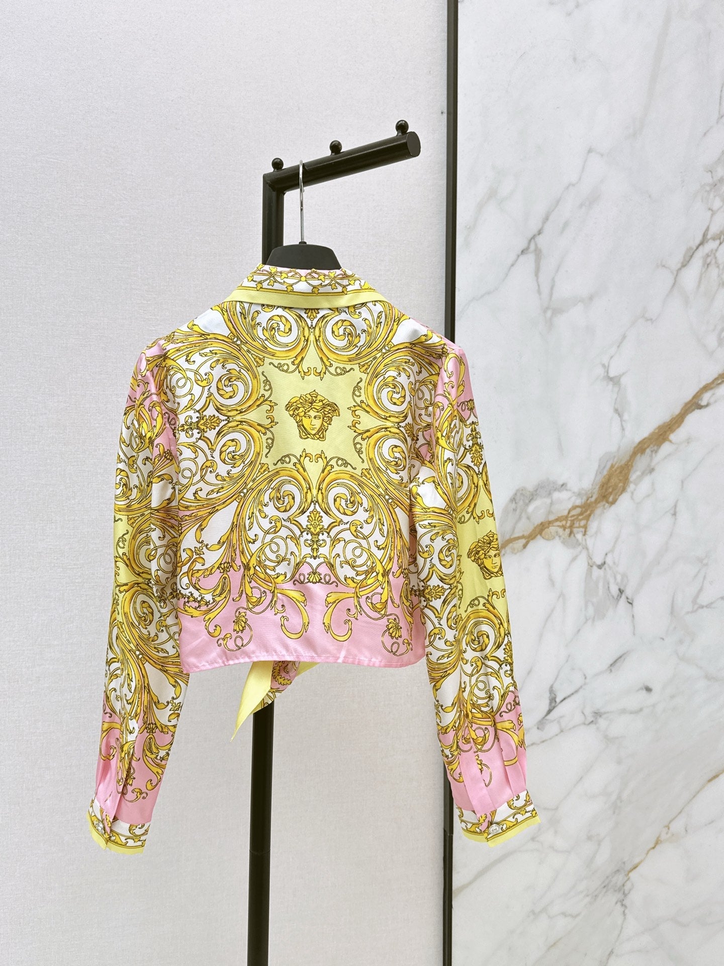 Vers NEW Printed silk shirt