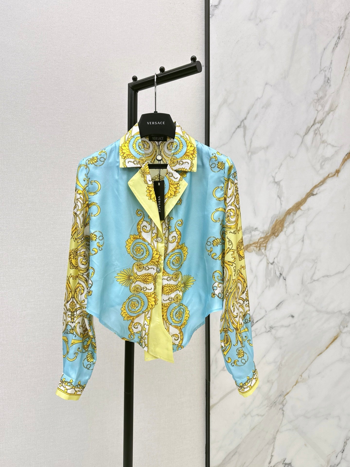 Vers NEW Printed silk shirt