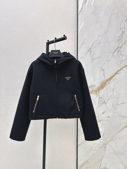 Pra NEW wool hooded jacket