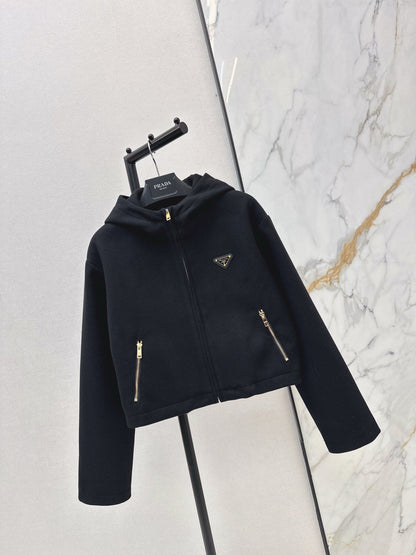 Pra NEW wool hooded jacket