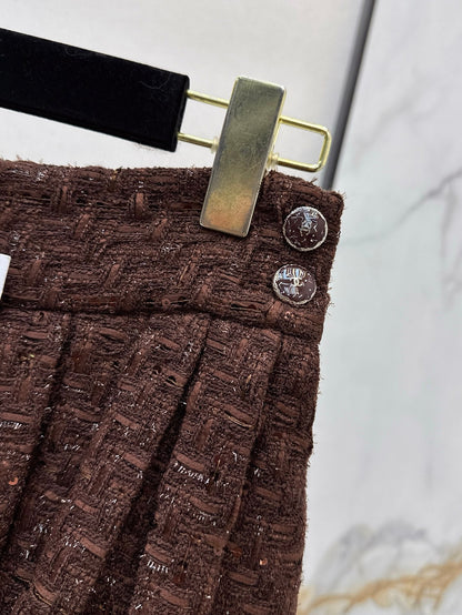 Chan NEW woven skirt