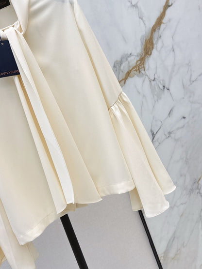 Louis NEW ribbon flare sleeve shirt