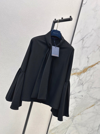 Louis NEW ribbon flare sleeve shirt