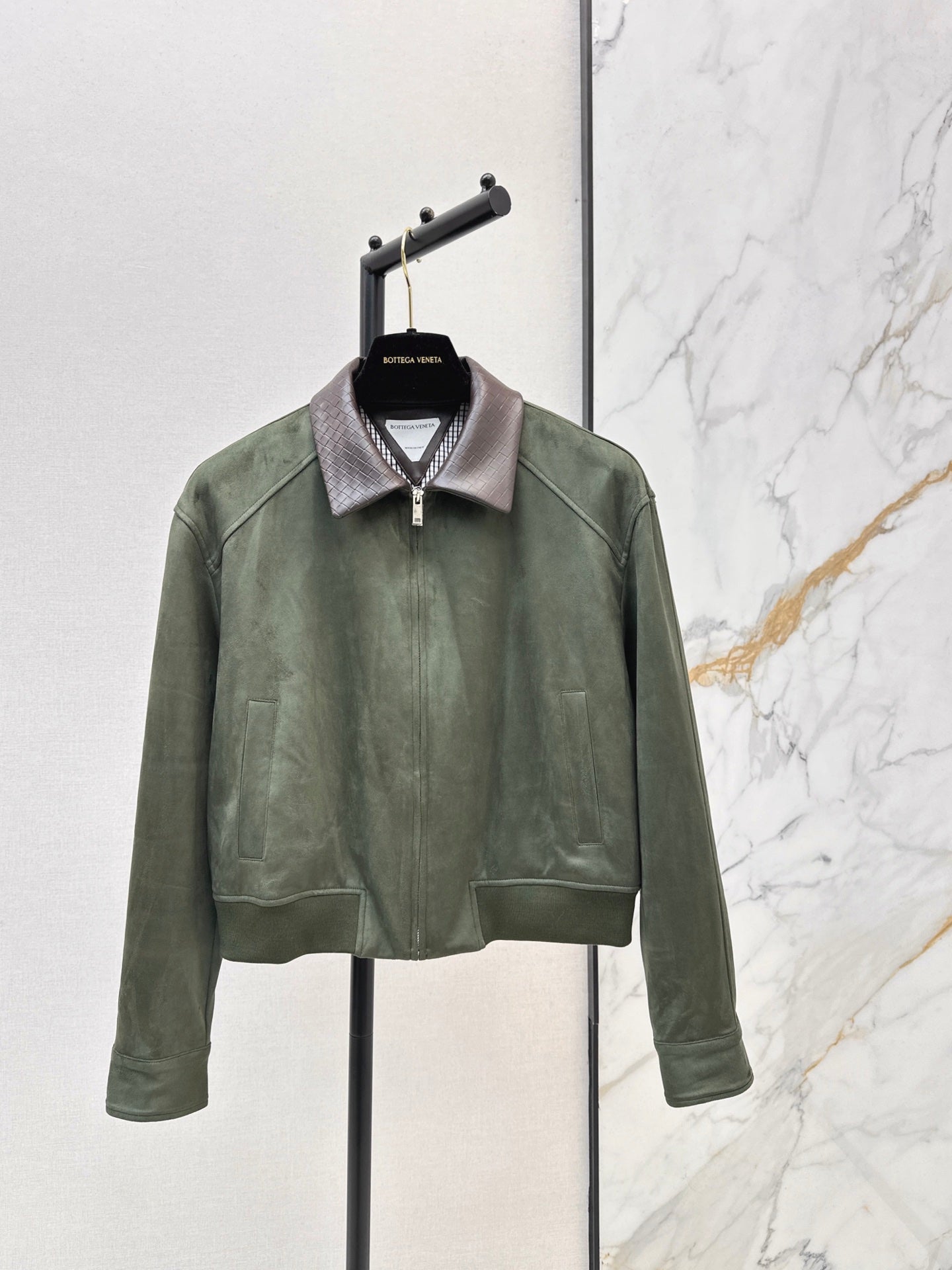 Bott NEW woven collar jacket